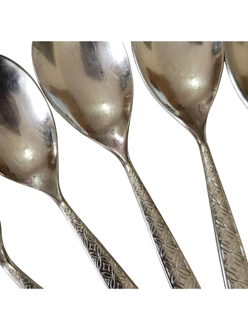 7 Noritake Allegro Soup Spoons 7.5